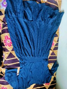 Maroon Embroidered &amp;Combo Kurts
