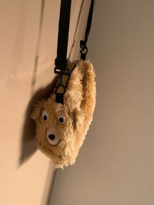 Fluffy Puppy Crossbody Bag