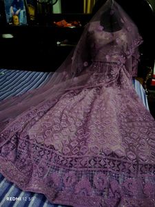 Lahnga Purple Colour Size Issues So I Want To Sel