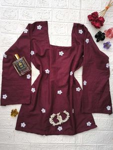 Corset Back Festive Kurti🫶🏻🦢