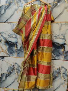 New Unused Sare With Uncut Blouse Piece FREESHIP