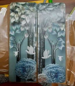 Set of 3 Flower Modern art self adeshive Home deco