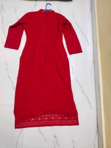 Embroidery Design Kurti
