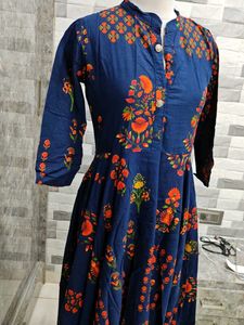 Floral Print Fit &amp; Flare Dress