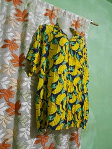 Banana Print Shirt