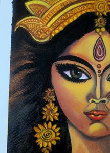 Durga Maa Painting