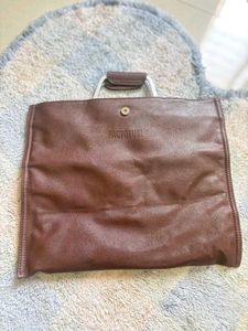 Factorum Leather Tote Bag