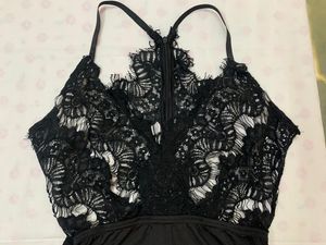 Black Lace Bodysuit