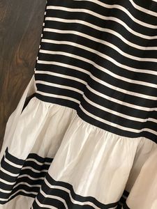 Striped Sleeveless Casual Dress