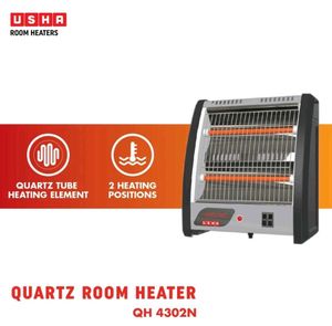 USHA 2 Rod 800 Watt Quartz Heater