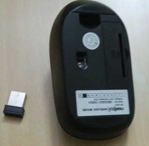 Frontech Wireless Mouse - Black