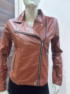 Stylish Brown Leather Jacket