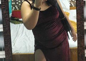 Maroon/Red Party Dress