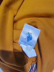 U.S POLO ASSN Orange T-shirt