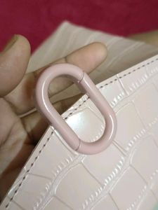 Croc Embossed Shoulder Bag