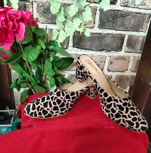 Animal Print Flats Little Shiny Condition 👍🏻