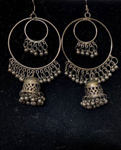 Oxidized Earrings