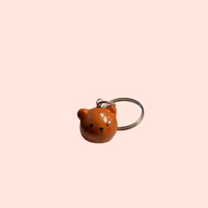 Handmade Bear 🐻 Clay Keychain