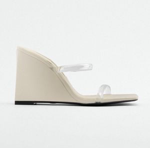 Zara Vinyl Wedges