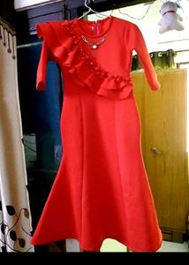 Party Dress For Girls 6-9 Age Group