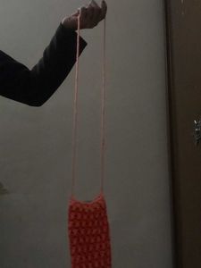 Handmade Crocheted Phone Bag