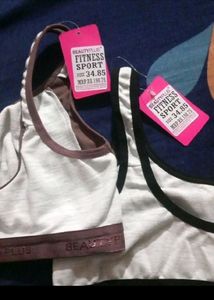 Pack Of 2 Sports Bra