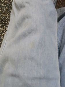 Light Wash Wide Leg Jeans 28