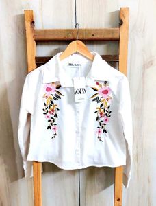 Cotton Crop Top Size-38
