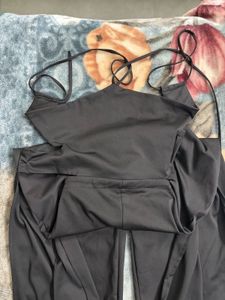 Backless Black Jumpsuit