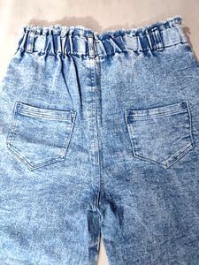 Blue Straight Fit Jeans (Women)