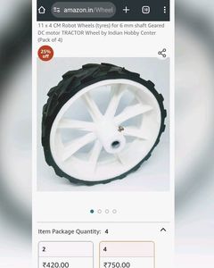 Price Drop 🔥Robot Four Hard Grip Wheels