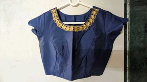 Elegant Blue Ethnic Skirt
