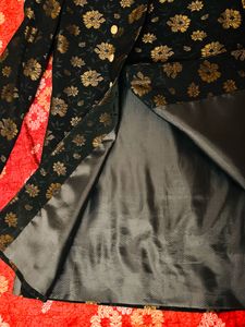Golden Work Sherwani For Men