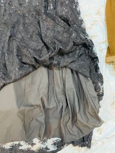 Elegant Black Sequin Lehenga