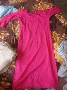 Pink Kurta