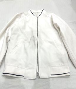 White Bomber Jacket