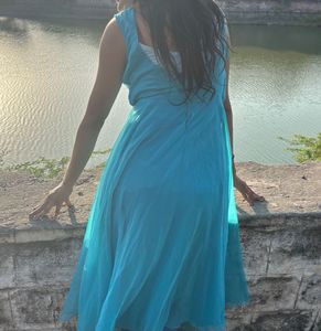 Georgette Beautiful Anarkali Kurti
