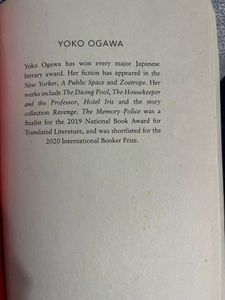 The Memory Police by Yoko Ogawa