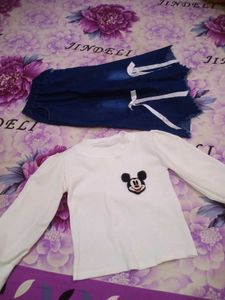Girl Top&amp;bottom Set