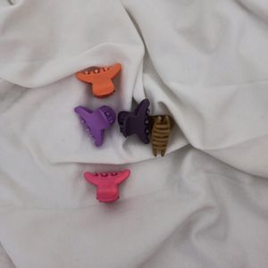Set Of 5 Matte Clips