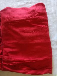Red Flowy Palazzo