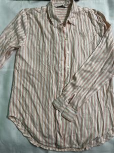 UNWORN Striped Casual Button Up Shirt