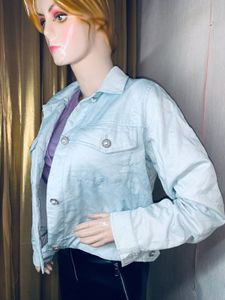 Cute Cropped Denim Jacket