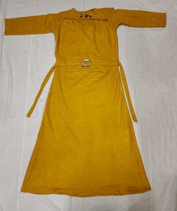 Mustard Colour Dress 😍💛