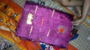 Elegant Purple Saree