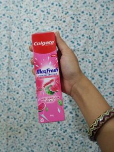 Colgate Maxfresh Watermelon Blast Toothpaste New