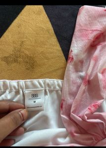 Floral Print Off-Shoulder Top