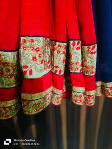 Woman Nd Girl R+N Saree..