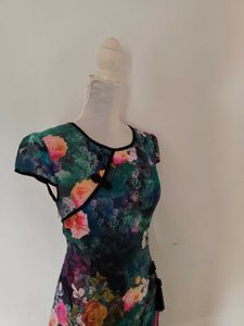 Cheongsam Printed Dress