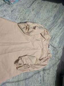 Elegant Pearl Sleeve Blouse